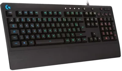 Immagine prodotto di Tastiera da gioco, Logitech G213 Prodigy, con cavo, AZERTY, USB, nera
