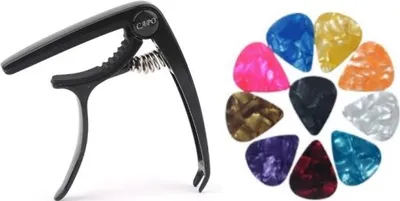 Image de Apt Capodaster Pour Guitares Électriques Et Acoustiques + Médagne