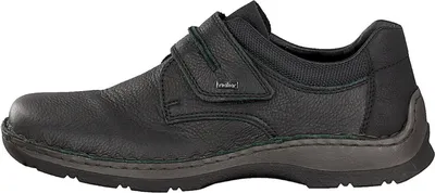 Produktbild von Rieker Herren Echtleder Slipper schwarz, Herren:44 EU