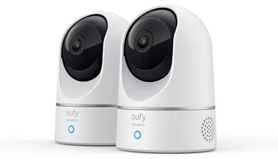 Produktbild von eufy Indoor Cam E220 2er-Pack, Überwachungskamera Innen, Nachtsicht, WLAN