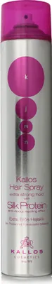 Produktbild von Kallos KJMN Silk Protein Hair Spray Extra Strong 750 ml