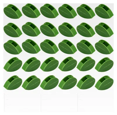 Produktbild von 30 Stück Pflanzenclips für die Wand, Befestigung für Kletterpflanzen mit Klebepunkten zur Unterstützung von Pflanzen