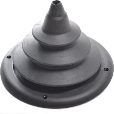 Produktbild von Faltenbalg Kabeldurchführung für Boote, Gummimuffe für 1 Kabel, Kabeldurchlass universal, wasserdicht aus Gummi