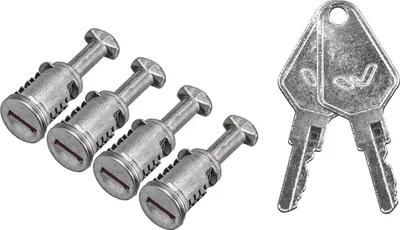 Produktbild von Schloss Satz Für Menabo Tiger Delta Avia Professional Dachträger Schlösser Set
