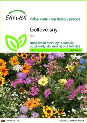 Obrázok produktu pre SAFLAX - golfové sny - Mix - 1000 Semená
