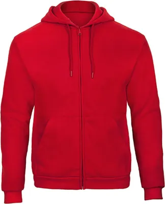 Zdjęcie produktu dla B&C WUI25 | Bluza męska / Puszysta podszewka - Kolor: Czerwony - Rozmiar: M
