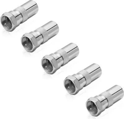 Produktbild von Adapter F-Stecker / IEC-Koax-Stecker (5 Stück)