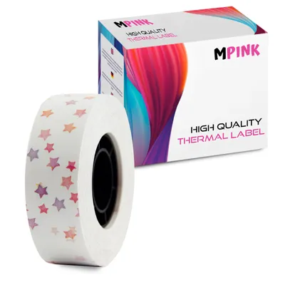 Zdjęcie produktu dla Termiczna taśma papier do etykiet MP-RL-15*30*230PT-DS Dream Stars