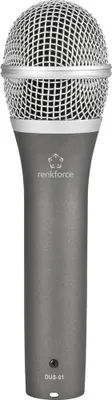 Produktbild von Renkforce DUS-01 Hand USB-Mikrofon Übertragungsart (Details):Kabelgebunden inkl. Kabel XLR Kabelgebunden