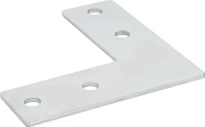Produktbild von SCHMIDT systemprofile 10x Verbinderplatte L 110x110x36mm Nut 8 Stahl verzinkt