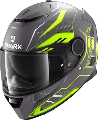 Produktbild von SHARK SPARTAN 1.2 ANTHEON Integralhelm matt anthrazit-gelb-schwarz XXL