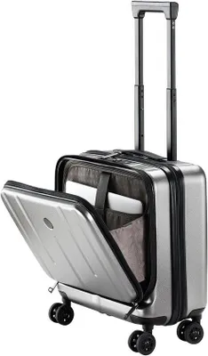 Produktbild von Famanu Handgepäck mit 2 Laptopfächern - Dunkelgrau
