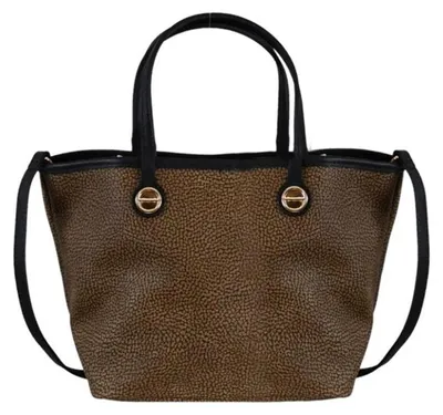 Immagine prodotto di BORBONESE - Shopper donna Flight Small con tracolla - Misura OS