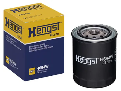 Imagen del producto de Filtro de aceite roscado de 102 mm, marca HENGST FILTER, compatible con, entre otros, vehículos KUBOTA