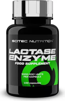 Zdjęcie produktu dla Enzym laktaza (100 kapsułek)