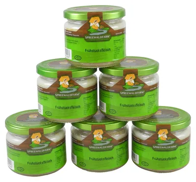 Produktbild von Original Spreewälder Frühstücksfleisch 6er Pack (6 Gläser à 250 g)