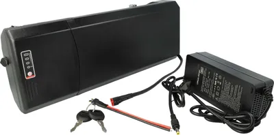 Produktbild von vhbw Akku kompatibel mit SchauffPfau-TecSteppenwolfPoison E-Bike (10,4 Ah, 36 V, Li-Ion, inkl. Ladegerät) + Ladegerät - Schwarz