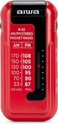 Produktbild von Tragbares Radio Aiwa R22RD Rot