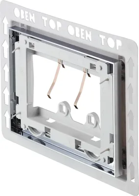 Immagine prodotto di Cadre dinstallation Duravit DuraSystem affleurant, 224,4x154 mm, 11000, WD6001021000, WD6001021000