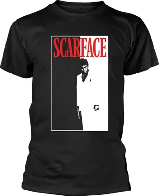 Produktbild von Scarface - T-Shirt für Herren/Damen Uni PH362 (S) (Schwarz)