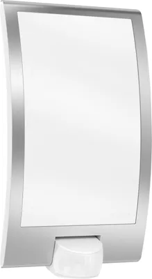 Produktbild von Steinel Sensor Außenwandleuchte 1-flammig 286x162 mm L 22 S edelstahl/weiß