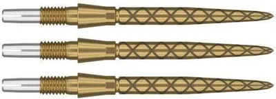 Produktbild von Target Darts Swiss Storm Diamond Dartspitzen 26MM Gold Edelstahl 3er Set