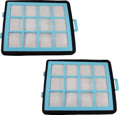 Produktbild von vhbw 2x Ansaugfilter kompatibel mit Philips PowerPro Expert FC9713/01, FC9714/61, FC9714/01, FC9714/81 Staubsauger