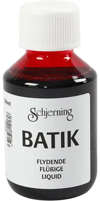 Image de peinture textile batik 100 ml rose