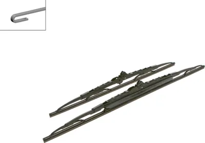 Obrázok produktu pre Stierače BOSCH 3 397 118 306 pre BMW X5 (F15 F85) X6 (F16 F86)