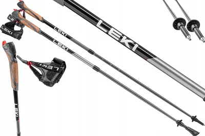 Produktbild von Nordic-Walking-Stöcke Leki Spin, verstellbar, 110-130 cm, 210 g, Aluminium