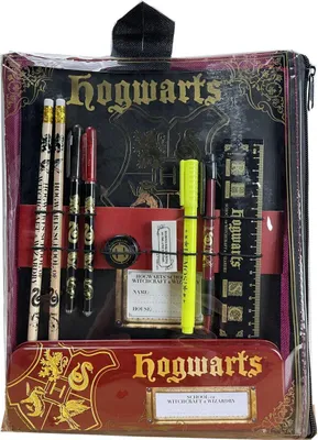 Zdjęcie produktu dla Zestaw artykułów papierniczych z motywem Harry'ego Pottera do szkoły i biura