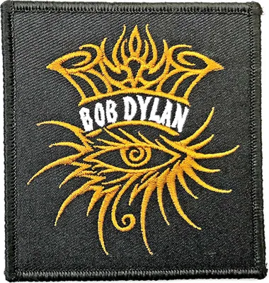 Produktbild von Bob Dylan Eye Icon Aufnäher zum Aufnähen
