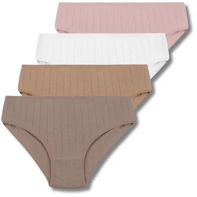Immagine prodotto di Intimo per bambini - Intimo per bambine, taglia 164 - Slip per bambini, confezione da 4 - Intimo in cotone