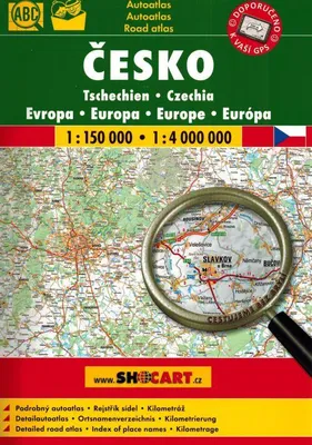 Immagine prodotto di Repubblica Ceca 1:150.000 / Europa 1:4.000.000. Atlante stradale. Shocart