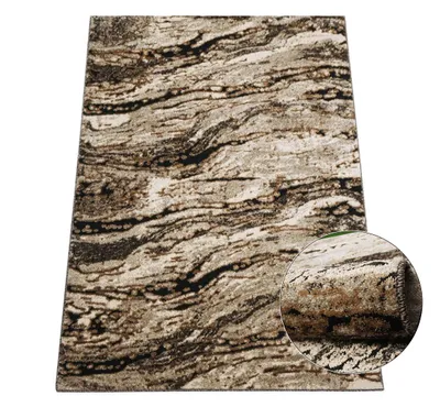 Obrázok produktu pre Kusový obdĺžnikový koberec 240x330 BRAWLEY 4 - béžový / hnedý