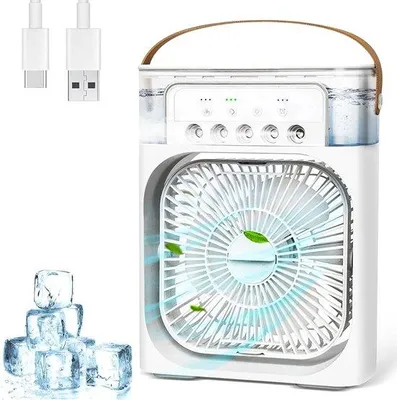 Zdjęcie produktu dla Mały wentylator USB z funkcją parowania o pojemności 600 ml
