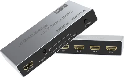 Zdjęcie produktu dla INF YZ-SW402-V0 8K 4x1 przełącznik HDMI