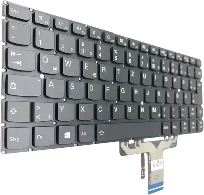 Obrázok produktu pre GERMAN - Čierne podsvietenie klávesnice kompatibilné s Lenovo IdeaPad 710S-13