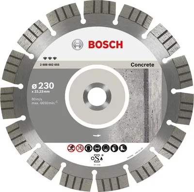 Obrázek produktu pro Bosch Tarcza Diamentowa 125X22 Seg Concrete