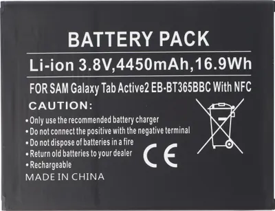 Produktbild von Akku passend für den Samsung Galaxy Tab Active Akku SM-T365, EB-BT365BBU