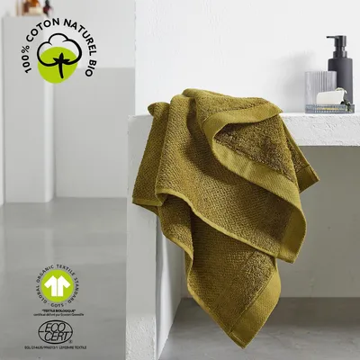 Image de Maxi drap de bain - TODAY - 90 x 150 cm - coton - bronze bio