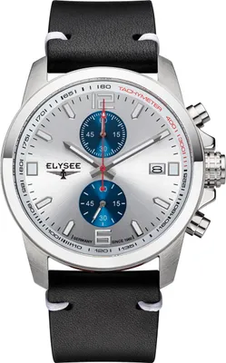 Produktbild von ELYSEE Herrenuhr ZIROS CHRONO silber onesize Herren 44 80576, 80577, 80587