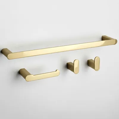 Produktbild von Set Badezimmerhaken Rea Mati Gold