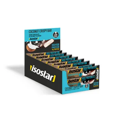 Produktbild von Isostar High Protein 30 Riegel Kokosnuss (55 g)