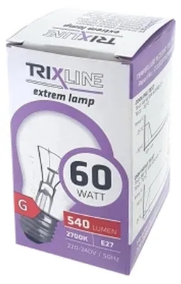 Zdjęcie produktu dla TRIXLINE Żarówka E27 60W