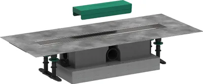 Produktbild von HANSGROHE 56022180 Komplettset uBox universal