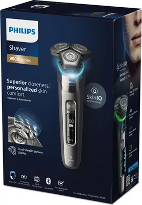 Image de Philips SHAVER Series 9000 S9974/35 Rasoir électrique sec et humide avec SkinIQ