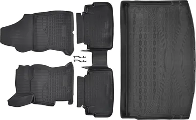 Image de 3D Tapis en caoutchouc pour Subaru XV 2 depuis 2017 et bac de coffre NORM