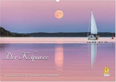 Produktbild von Der Kölpinsee - Naturparadies der Mecklenburgischen Seenplatte (Wandkalender 2025 DIN A2 quer), CALVENDO Monatskalender