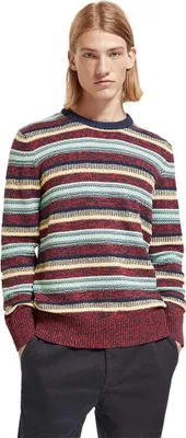 Produktbild von Scotch & Soda Yarn Pullover Mehrfarbig M Mann Mehrfarbig M